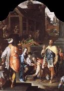 SPRANGER, Bartholomaeus The Adoration of the Kings oil painting reproduction